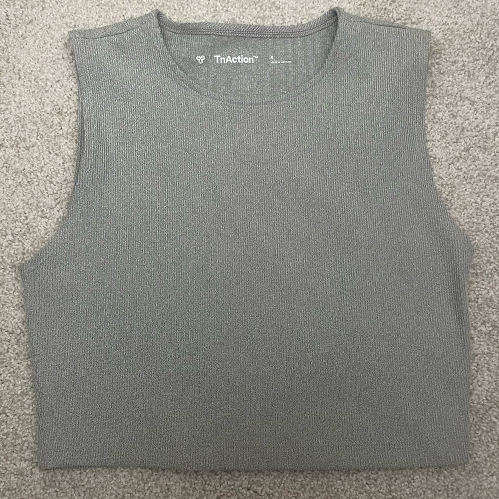 Gray Sleeveless Women's Top